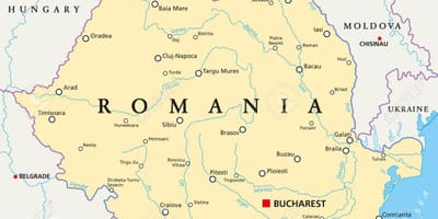 რუკა ბუქარესტი რუმინეთი